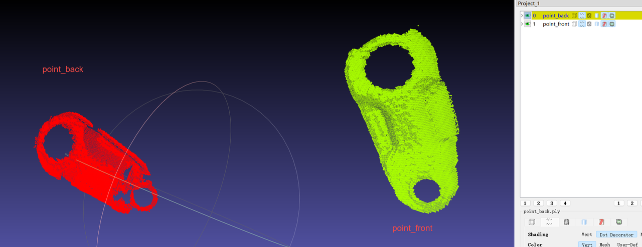 从场景点云中扣取